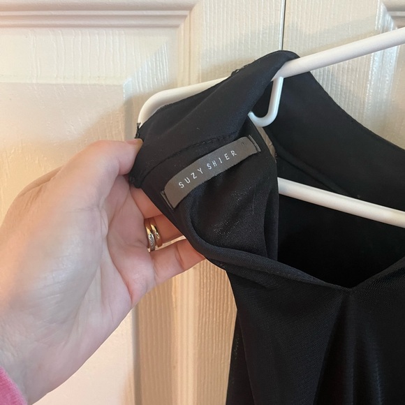 Black and silver sparkly dress - Picture 3 of 3